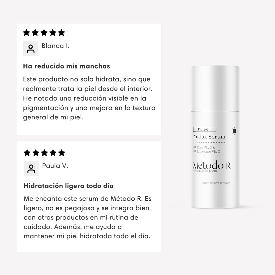 Serum antioxidante con Vitamina C