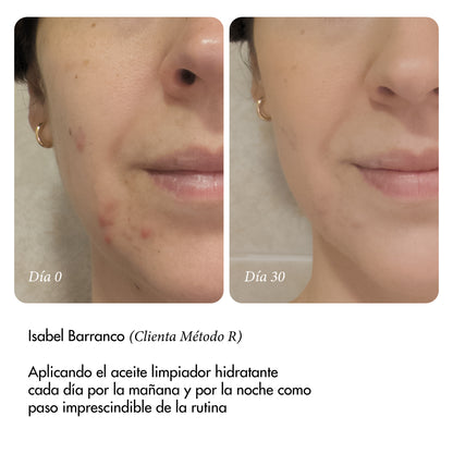Aceite limpiador hidratante