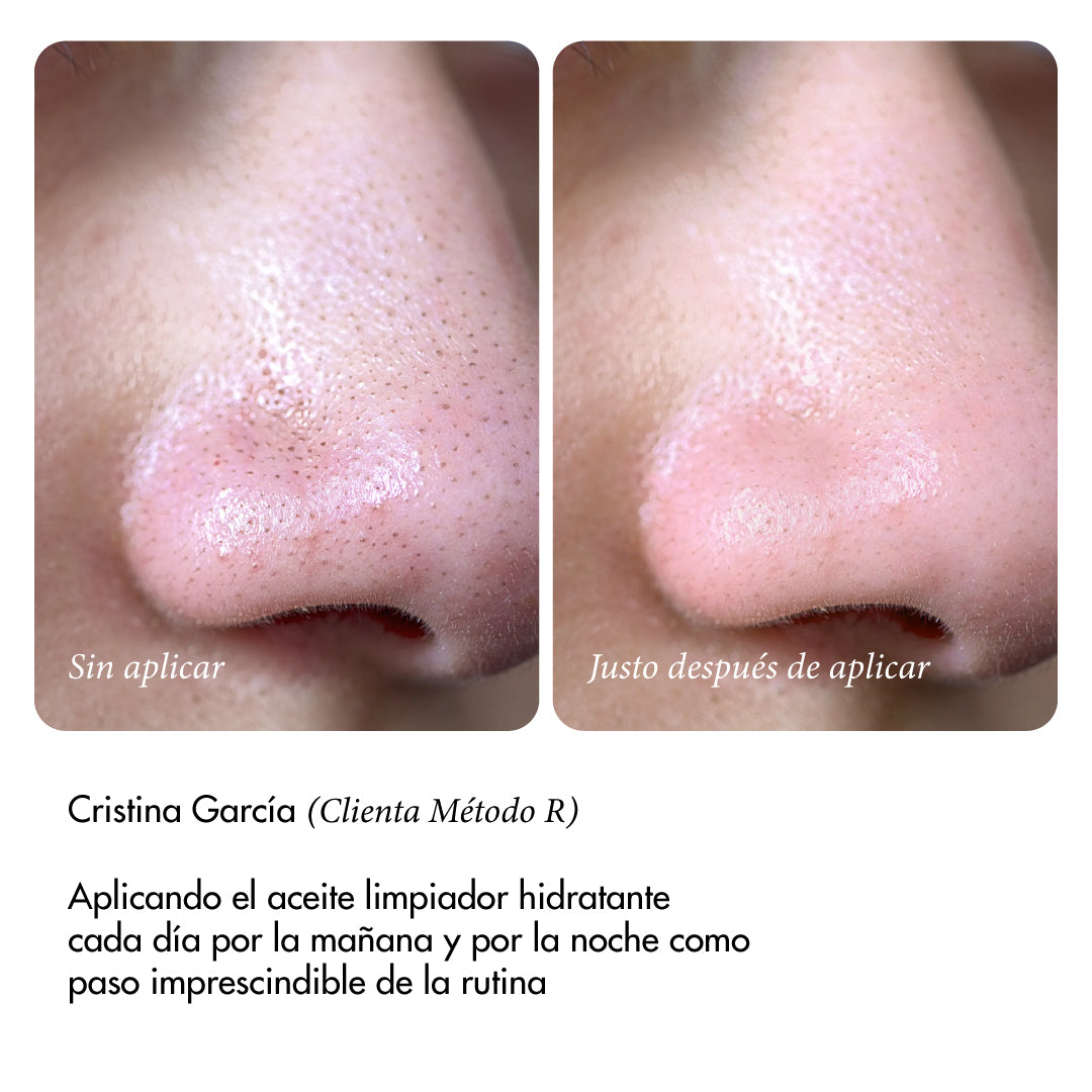 Aceite limpiador hidratante