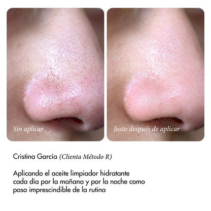 Aceite limpiador hidratante