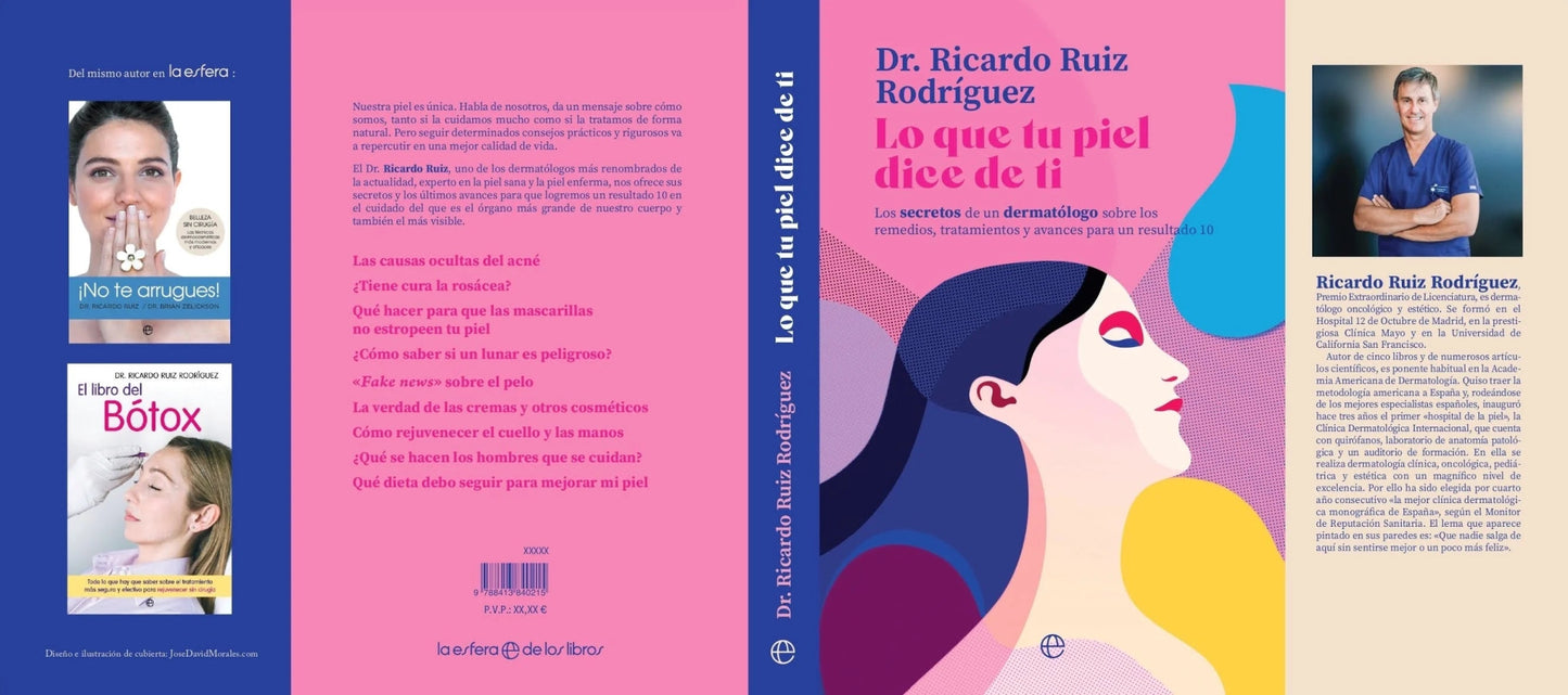 Libro "Lo que tu piel dice de ti" Dr. Ricardo Ruiz - Tienda Método R