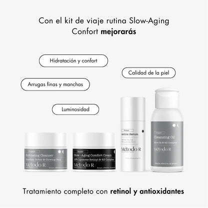 Neceser de viaje rutina Slow - Aging Confort - Tienda Método R